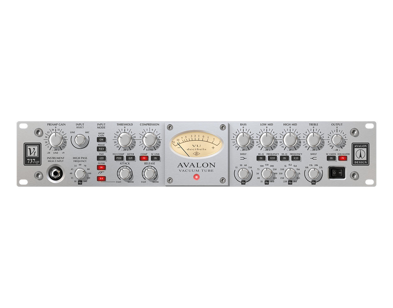 Avalon VT-737 Tube Channel Strip