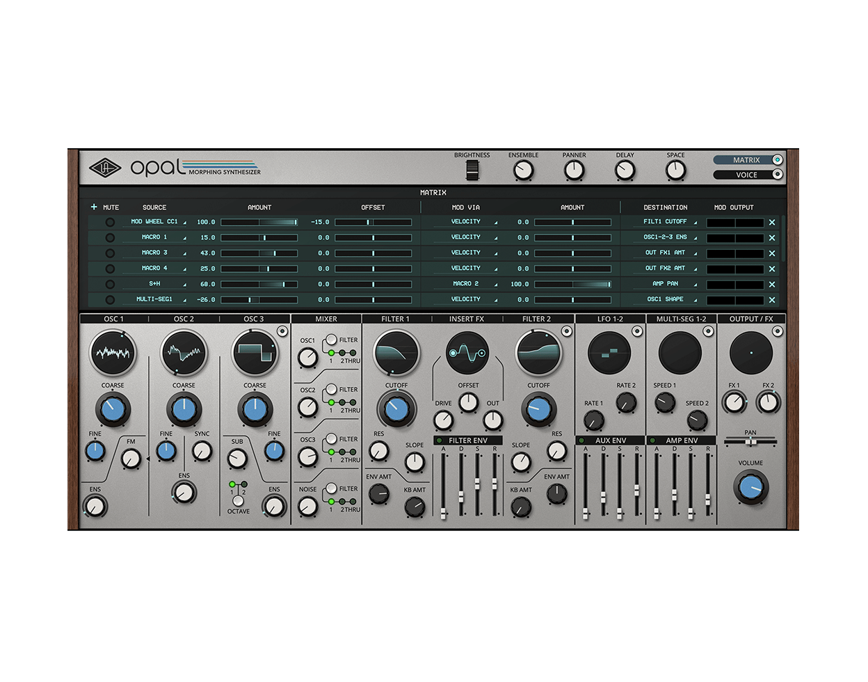 Opal Morphing Synthesizer