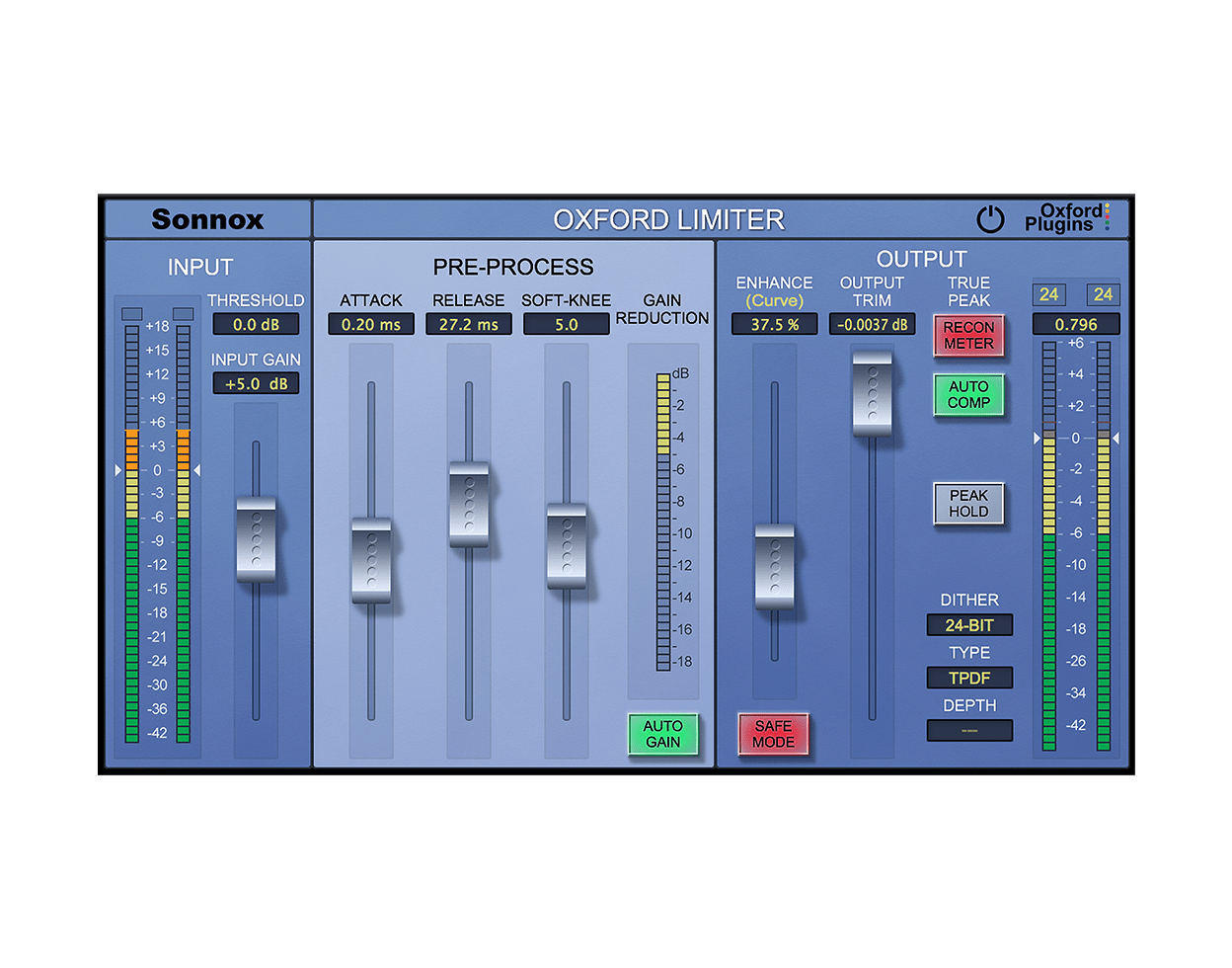 Sonnox Oxford Limiter v2