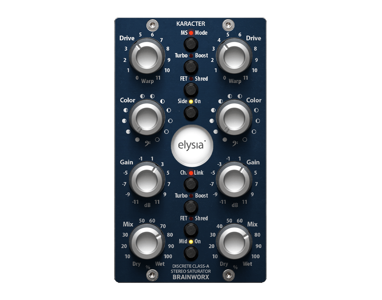 elysia karacter Stereo Saturator