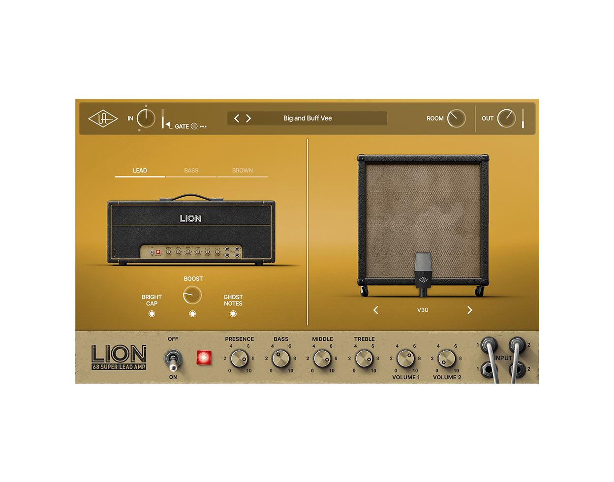 UAD Lion '68 Super Lead Amp