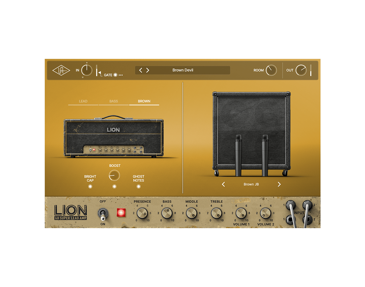 UAD Lion '68 Super Lead Amp